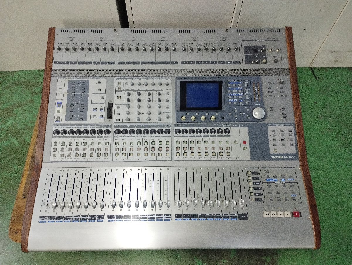 【埼玉県川口市内 直接引取限定】♪TASCAM DM-4800 デジタルミキシングコンソール ジャンク♪拍卖