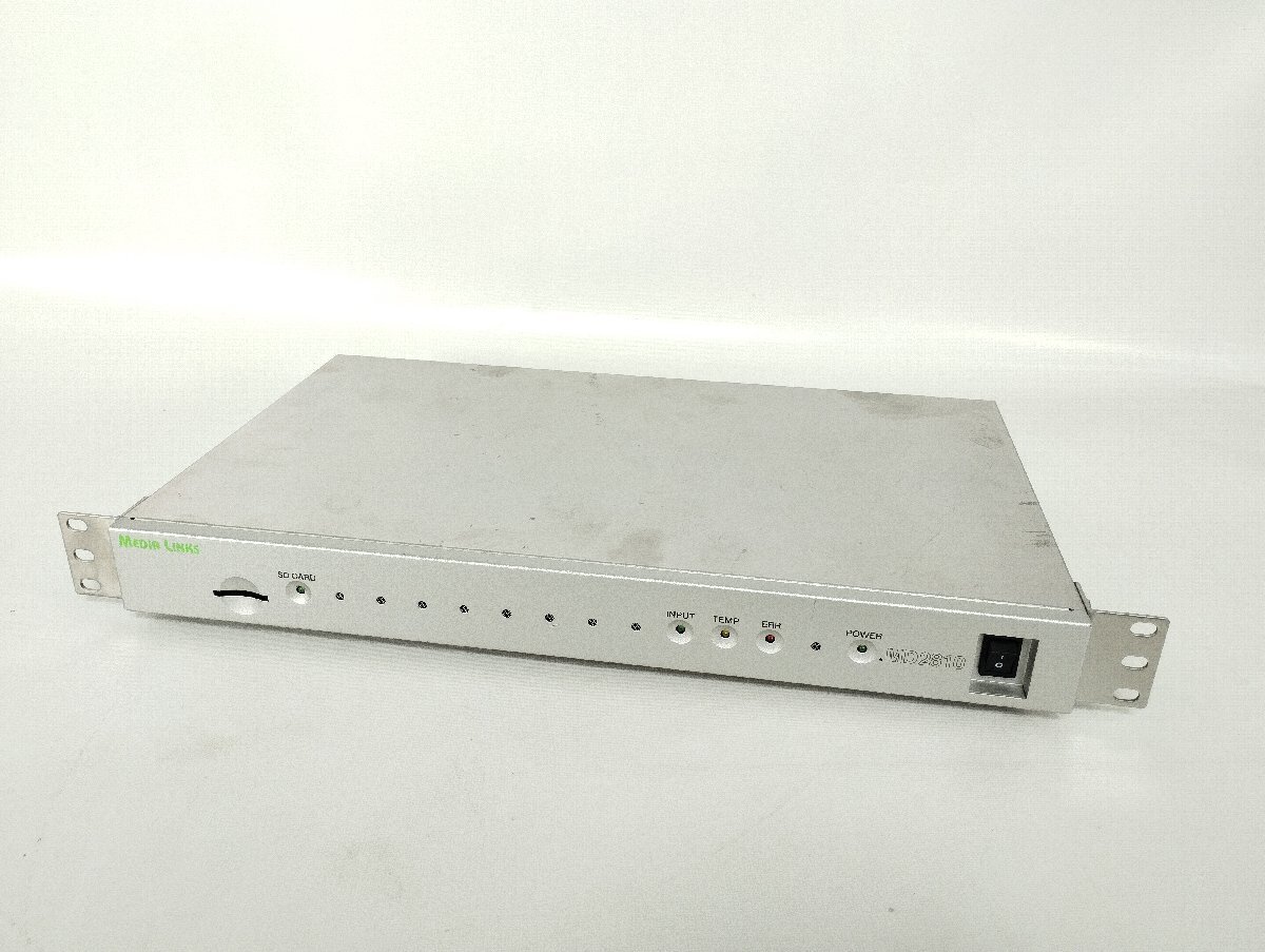 ♪MEDIA LINKS MD2810 メディアリンクス OFDM変調器 自主放送 ジャンク・通電不可♪拍卖