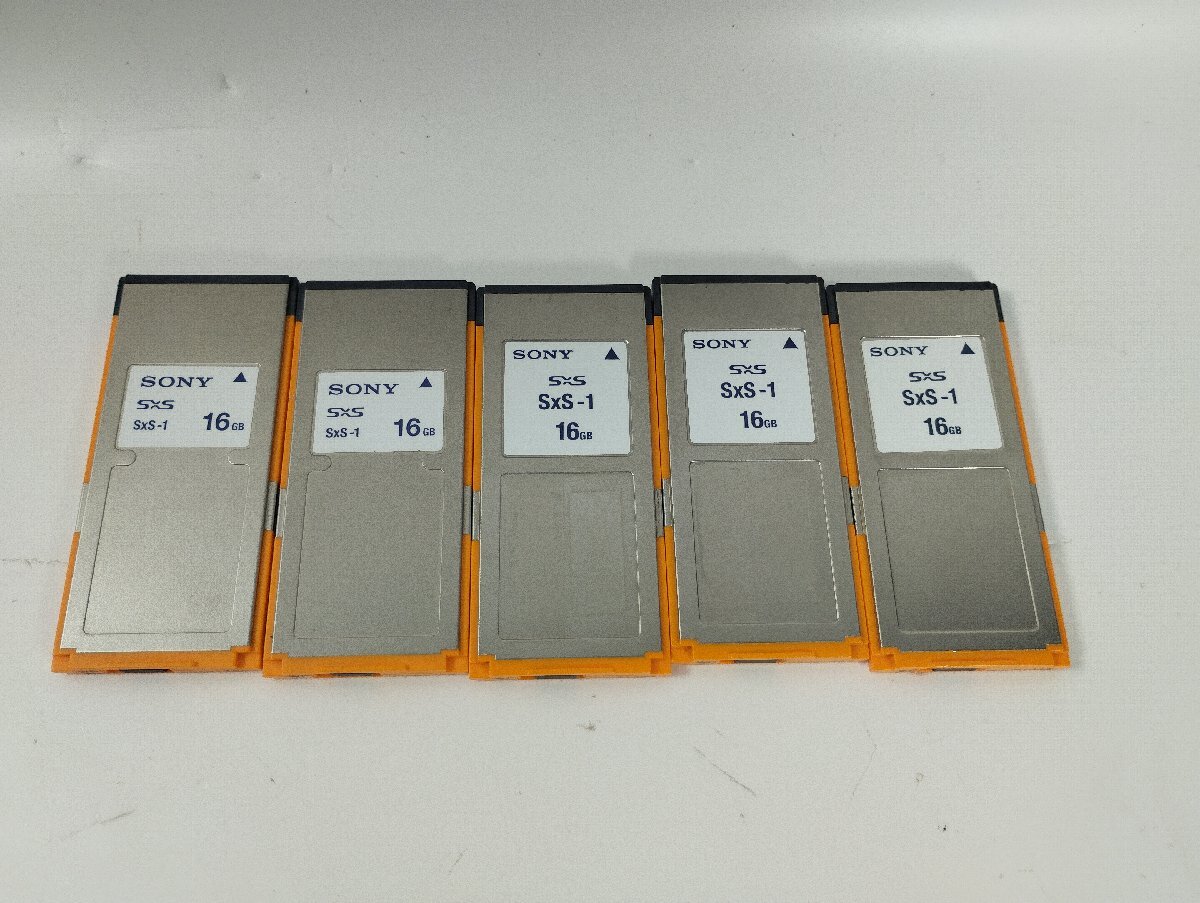 ♪SONY SBS-16GB1B SxS-1 16GB 5枚セット ソニー XDCAM 中古 【送料無料】♪拍卖
