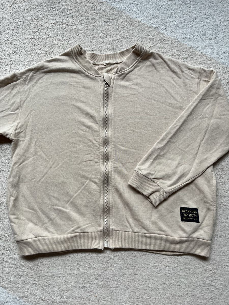 キッズ 綿カーディガン130 拍卖