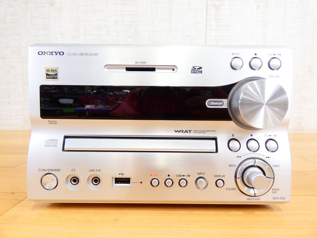 S) (HT-38) ONKYO オンキョー NFR-9TX CD/SD/USBレシーバー 音響機器 オーディオ ※ジャンク/CD不可 @80 (10)拍卖