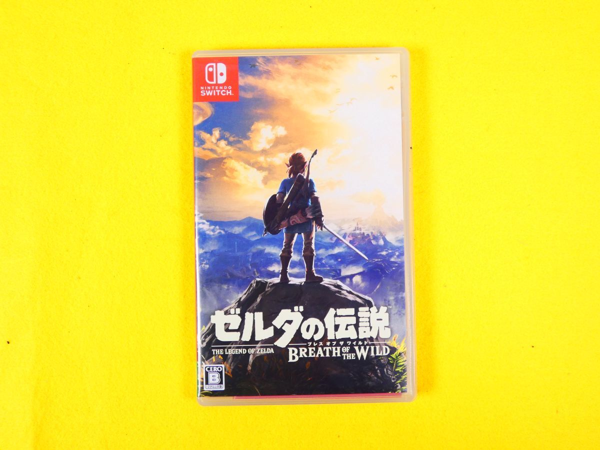 (ST-13) 任天堂 Nintendo Switch スイッチ ソフト 「 ゼルダの伝説 ブレス オブ ザ ワイルド 」ゲームソフト ※動作未確認 @送料210円(10)拍卖