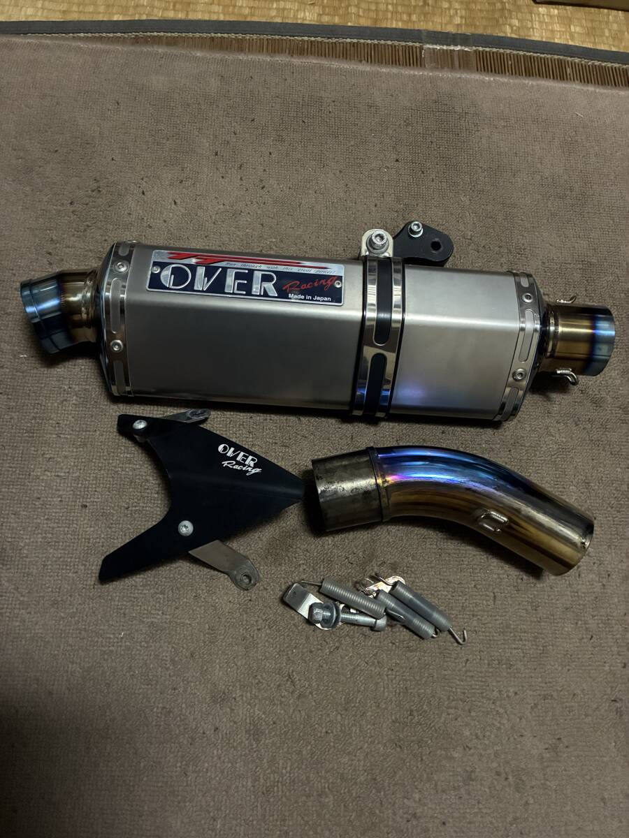 OVERレーシング TTフォーミュラ スリップオンマフラー 中古 YZF-R25 MT-25拍卖