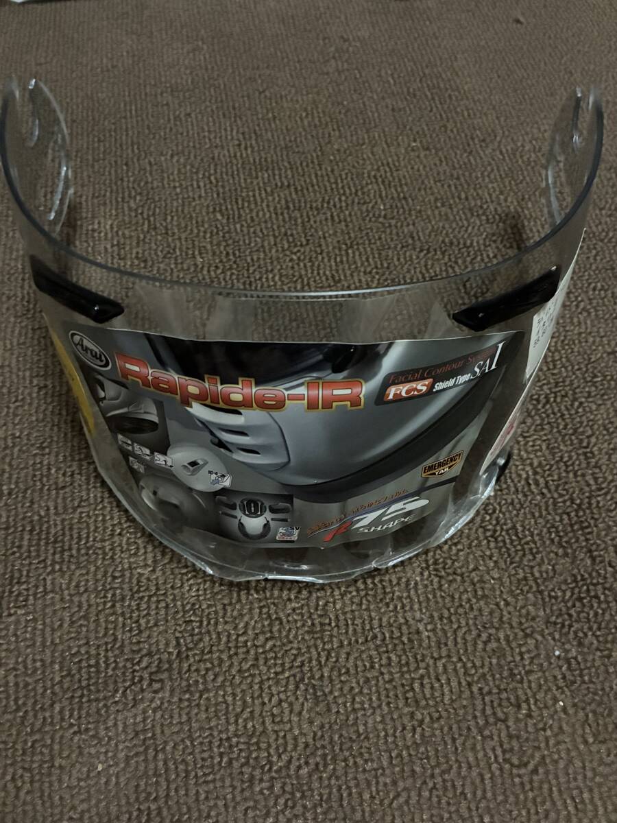 Arai スーパーアドシスI ライトスモークシールド 未使用 ラパイドIR アストロIQ RX-7RR5 標準色拍卖