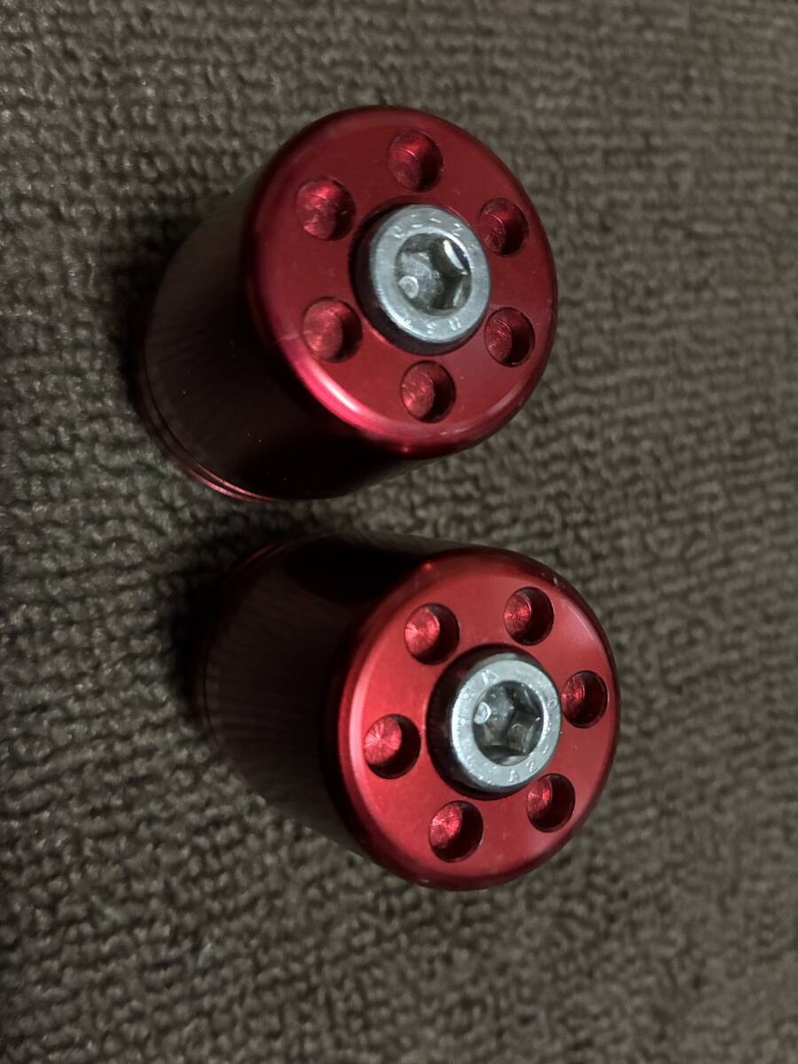 POSH ウルトラバーエンド 赤 M8ボルト カワサキ 中古 ZRX1200R ZZR1400 ZRX1100 ZRX1200ダエグ拍卖