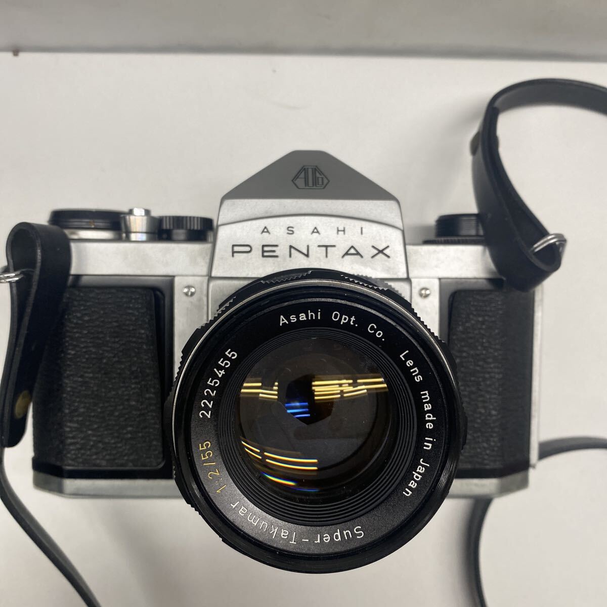09rcR 良品 PENTAX ペンタックス S2 フィルム一眼レフ 2/55 中古 現状品 拍卖