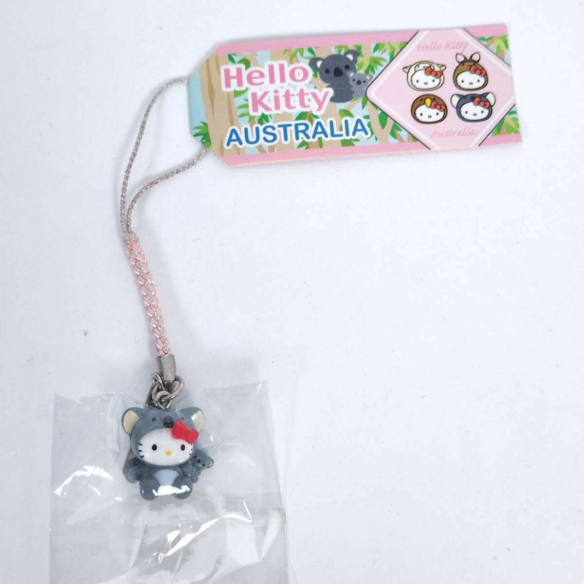 ハローキティ 根付け オーストラリア限定 親子 コアラバージョン 2010 アニマル 着ぐるみ ご当地 Hello Kitty サンリオ Sanrio ストラップ拍卖