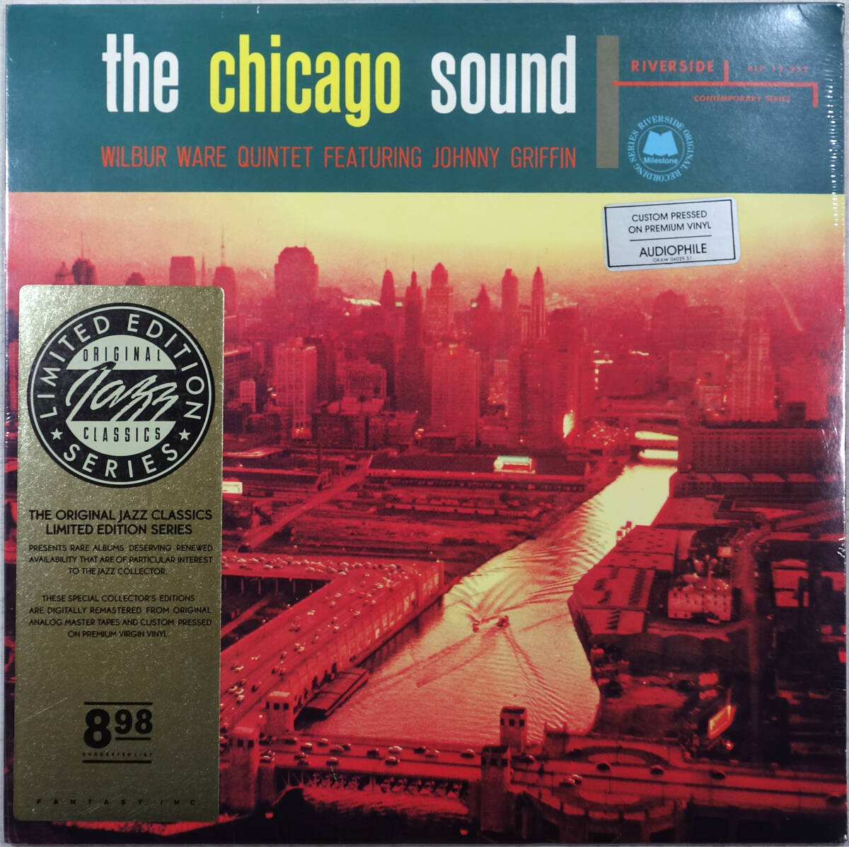 ◆WILBUR WARE QUINTET feat. JOHNNY GRIFFIN/THE CHICAGO SOUND (US OJC LP/Sealed) -Junior Mance, Riverside拍卖