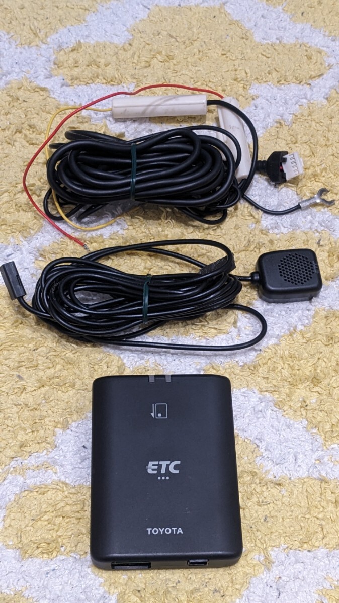 TOYOTA純正アンテナ分離型ETC CY-ETD6J3JT 新セキュリティ対応 12V/24V YS12 EM拍卖