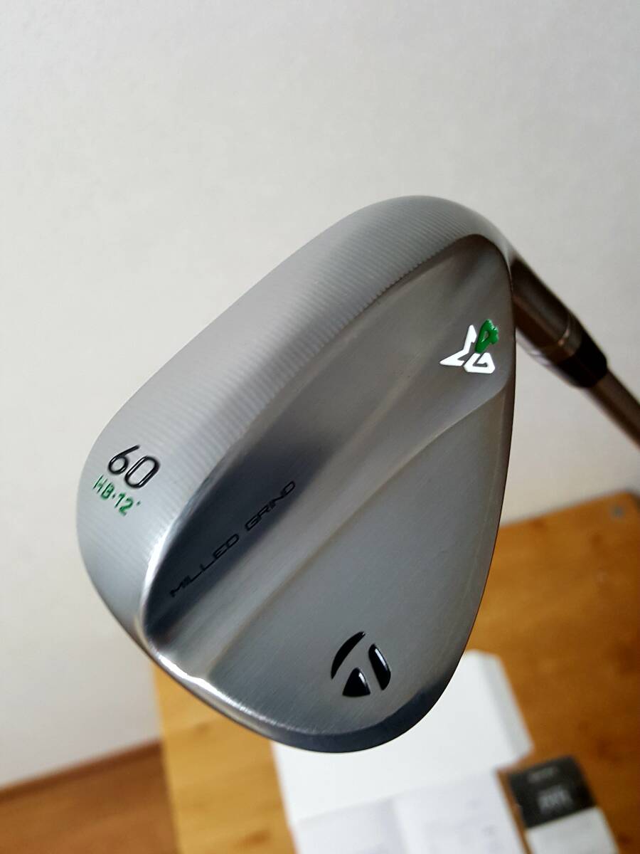 【メーカーカスタム】テーラーメイド MG4 ミルドグラインド4 クローム ウェッジ フジクラ MCI 60 S シャフト ロフト角60度 バンス角12度拍卖