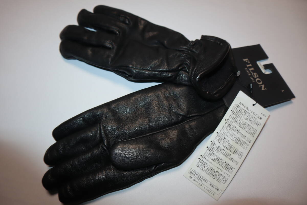 ★定価3万円★未使用品★ FILSON フィルソン ★ レザー手袋 ★sizeL(25㎝)拍卖