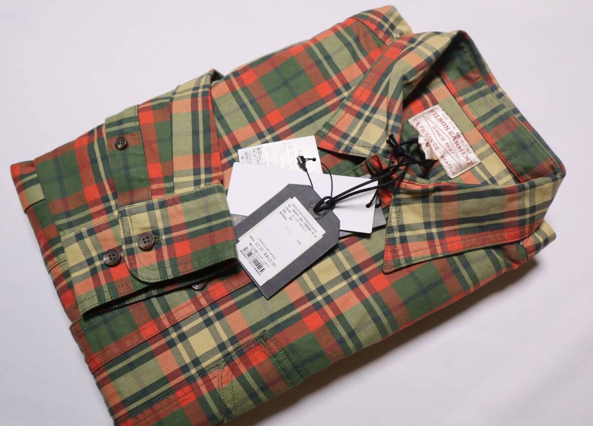 ★定価2.8万円★未使用品★ フィルソン FILSON ★ 長袖シャツ ★sizeL(JPN)拍卖