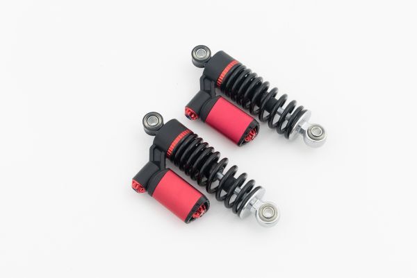 190mm リアサスペンション ショート リアショック モンキー ゴリラ ダックス スーパーカブ シャリー ローダウン シャコタン 4ミニ 赤 512拍卖