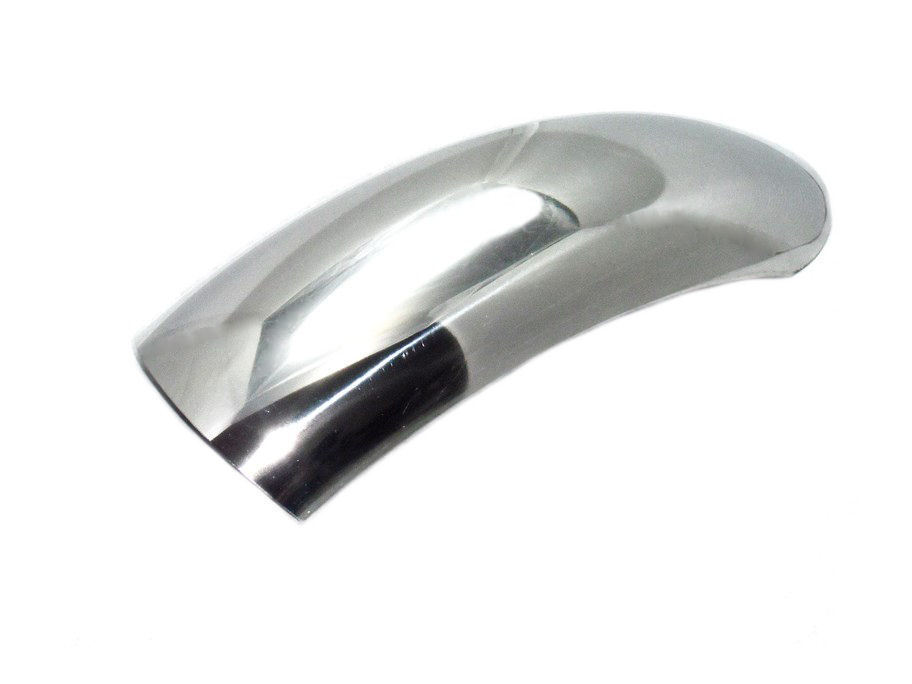 汎用品 ショート リア フェンダー シルバー ステンレス カフェレーサー ボバー SR400 CB400SS GN125 ボルティー グラストラッカー 15拍卖