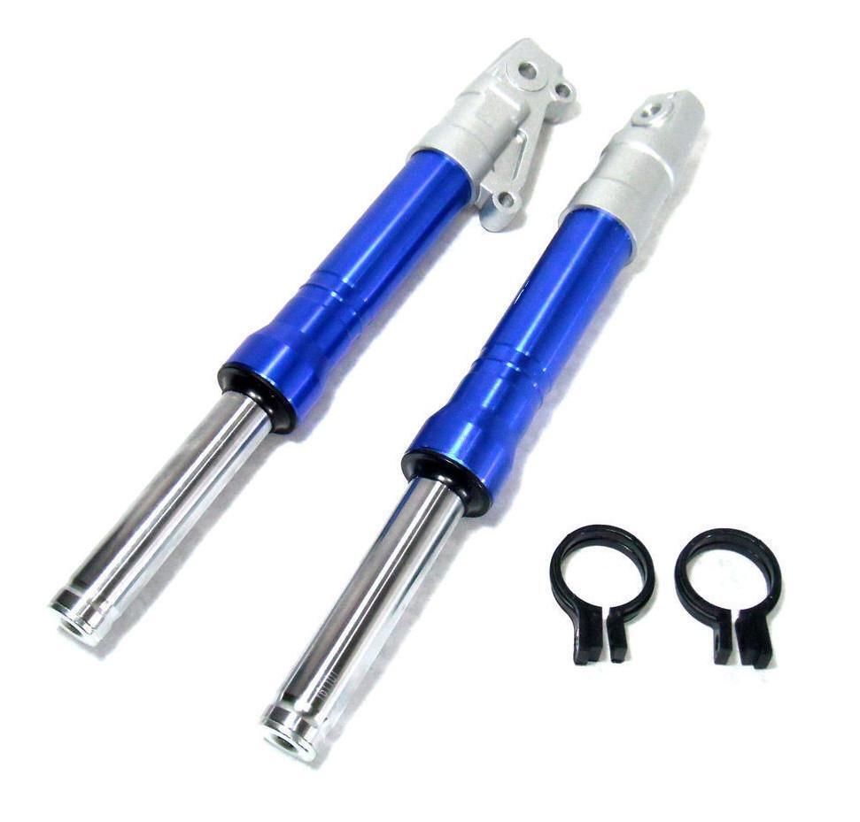 社外 ライブディオ ZX DIO AF18 AF28 AF35 AF34 フロントサスペンション フロントフォーク 青 ブルー 111拍卖