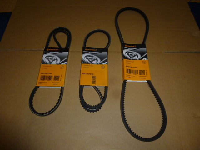 ヴァナゴンT3/カラベルT3 1.9/2.1用ベルト3本セット新品CONTI製拍卖