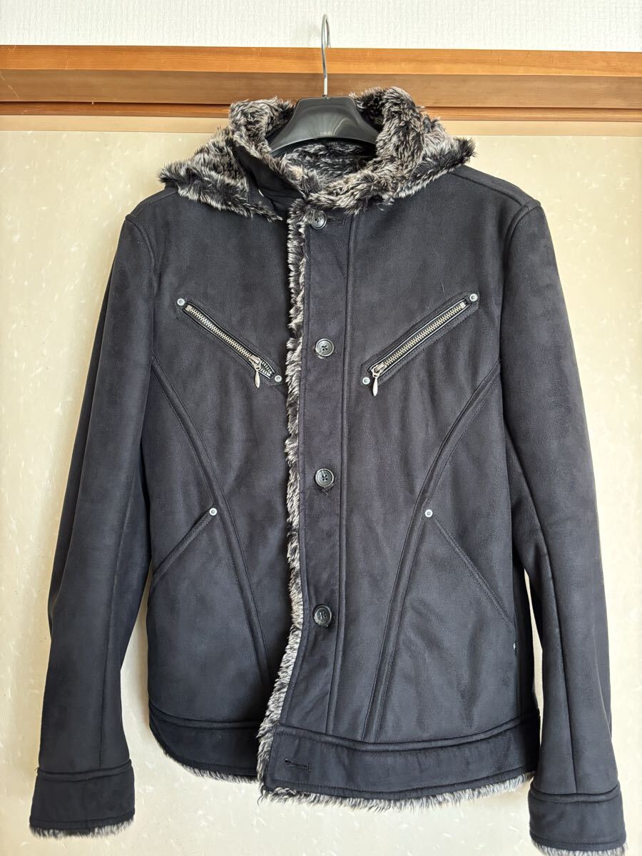 NICOLE CLUB FOR MEN ファージャケット 50サイズ拍卖