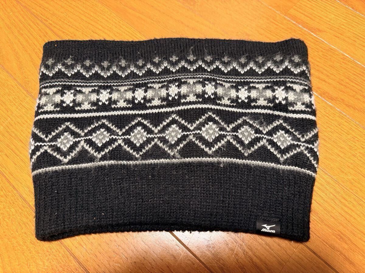 Mizuno ミズノ ネックウォーマー マフラー ニット スヌード BREATH THERMO拍卖