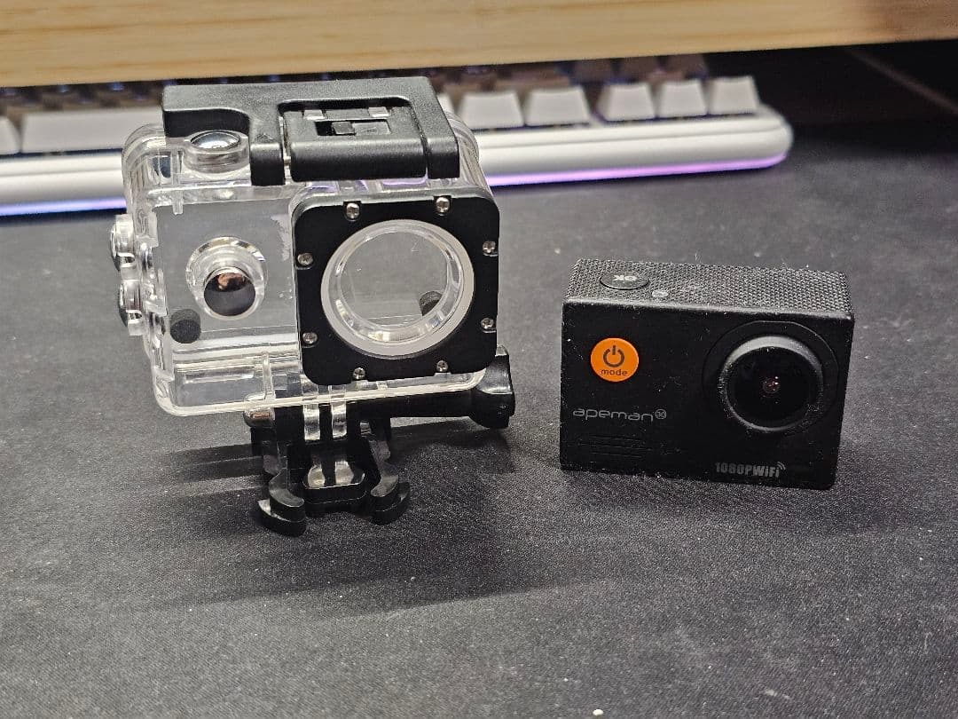 apeman アクションカメラ 1080P WiFi拍卖