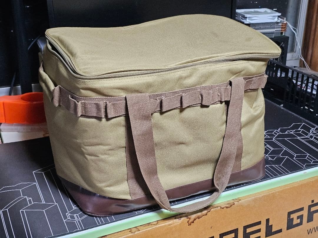 バンドック ギアケース キャンプ 収納 ソフトタイプ ブラウン拍卖