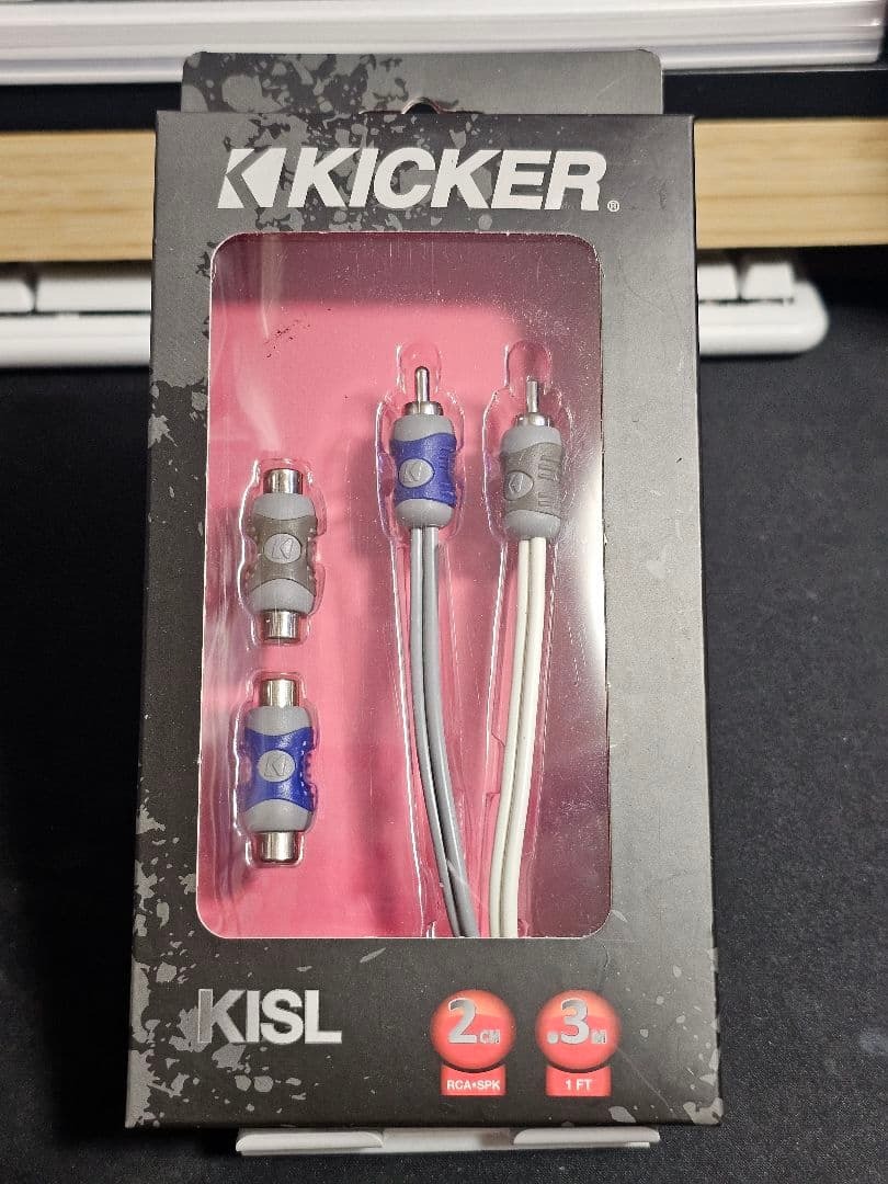 KICKER KISL ローレベル入力アダプター RCA変換アダプター②拍卖