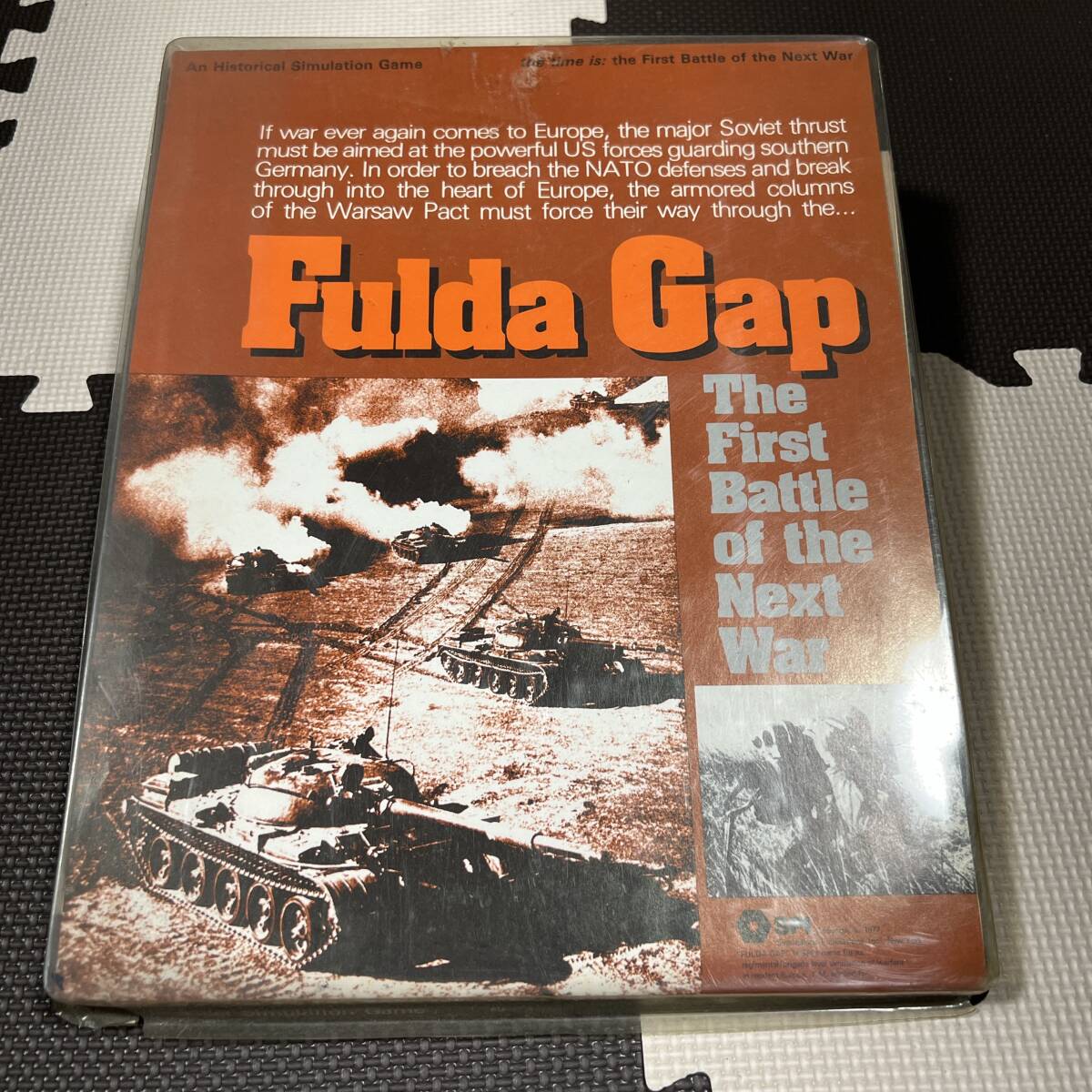 【未切離・日本語ルール付き】SPI Fulda Gap 1977 プラケース版 冷戦仮想戦 ホビージャパン正規説明書付き拍卖