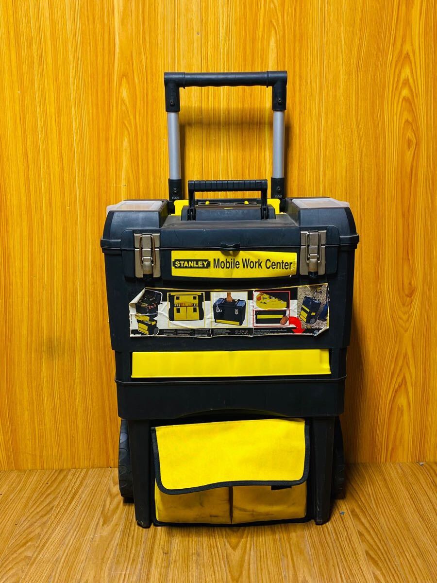 (1293) STANLEY スタンレー モバイル ワーク センター キャリーケースタイプ 工具箱 ツールボックス 収納ケース 現状渡し拍卖