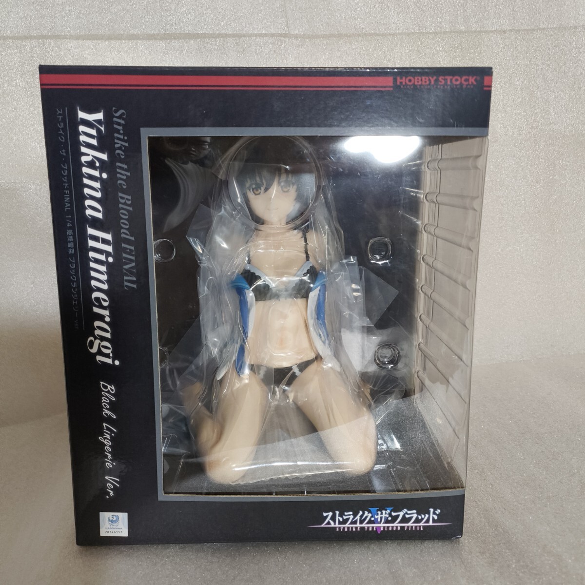 ストライク・ザ・ブラッドFINAL 1/4 姫柊雪菜 フィギュア ブラックランジェリー ver HOBBY STOCK ストブラ ゆきな 0拍卖