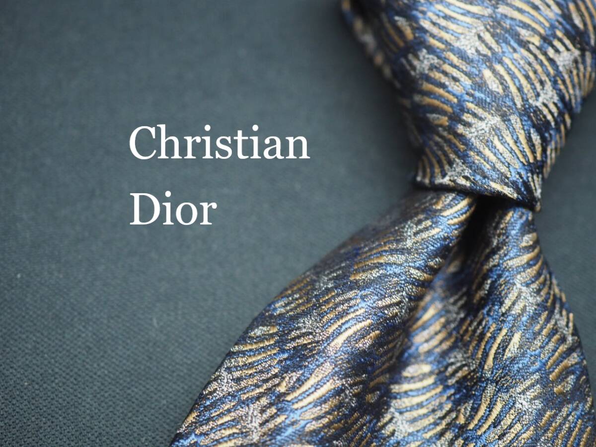 美品【Christian Dior クリスチャン ディオール】 G1555 USA SILK ブランド ネクタイ 古着 良品 転売 仕入拍卖
