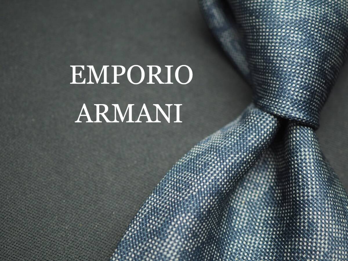 【EMPORIO ARMANI エンポリオアルマーニ】 G1653 SILK ブランド ネクタイ 古着 良品 転売 仕入拍卖