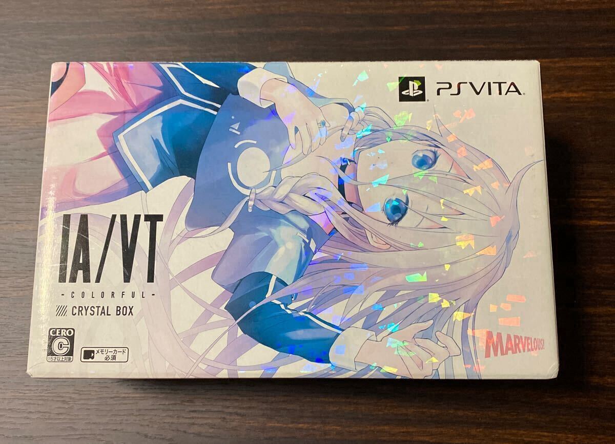 《限定版》IA/VT -COLORFUL- CRYSTAL BOX PlayStation Vita PSVITA マーベラス拍卖