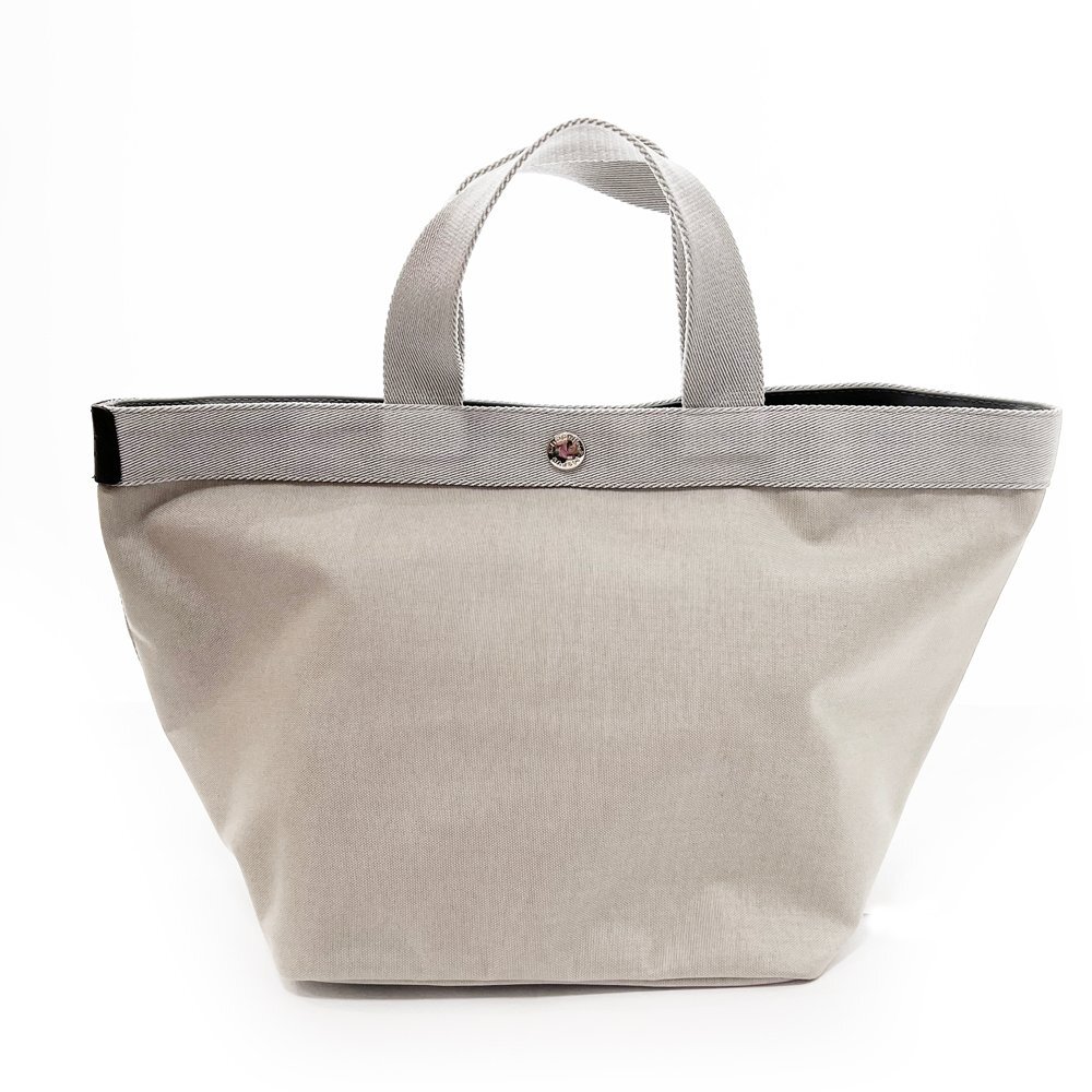 ◆未使用 Herve Chapelier エルベシャプリエ 707C トートバッグ コーデュラナイロン 舟型トート レディース シルバー 無地 4BC/94043拍卖