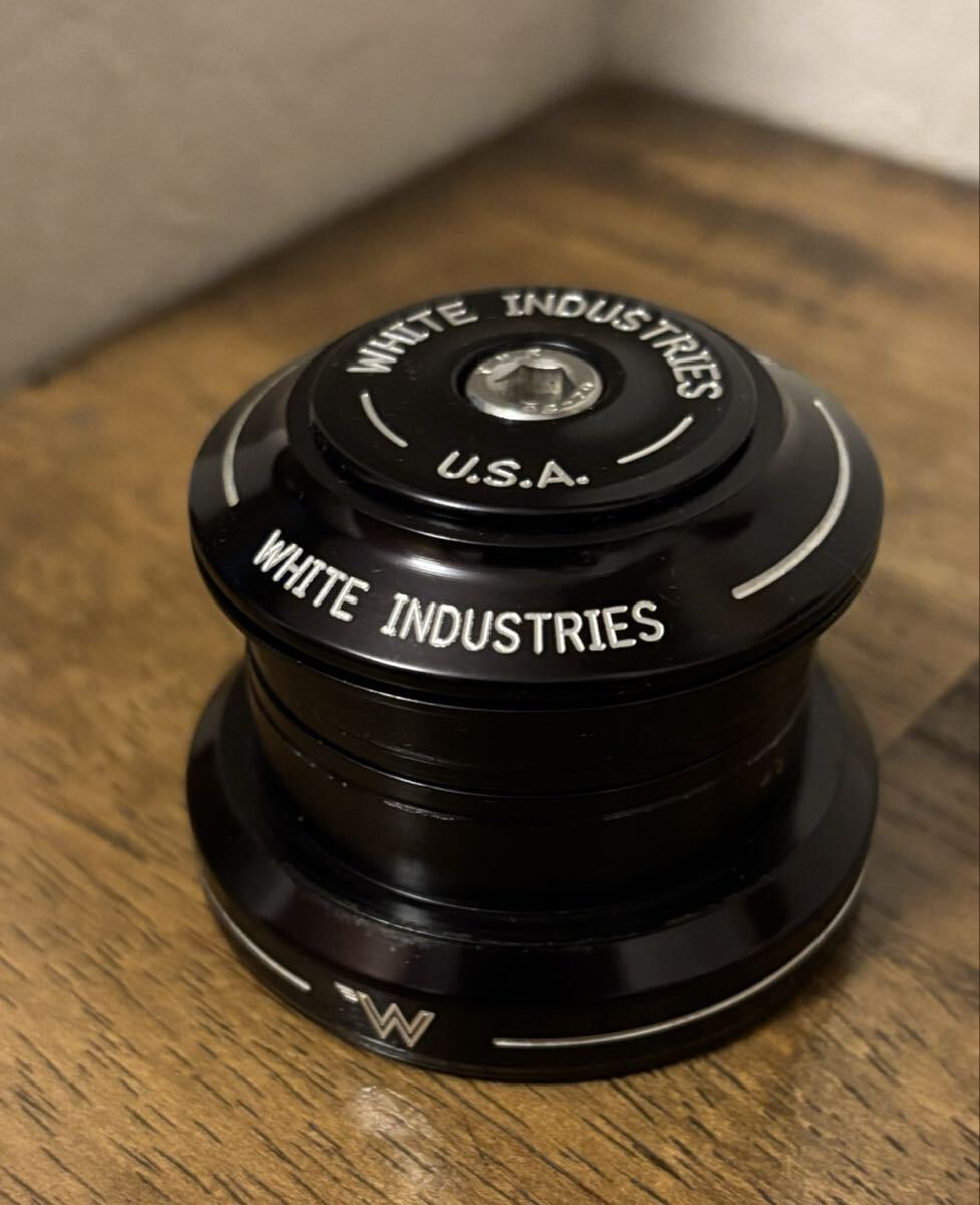 【中古】WHITE INDUSTRIES (ホワイトインダストリーズ)★ブラックzs44/ec44 headset★SURLY SALSA拍卖