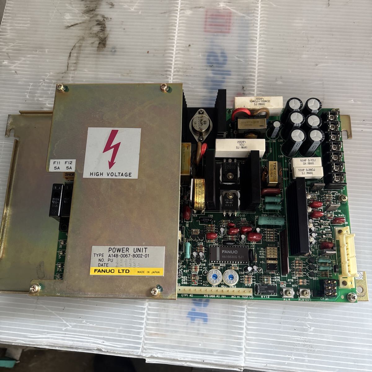 ff1868 fanuc ファナック ユニット 電源ユニット 中古現状品拍卖