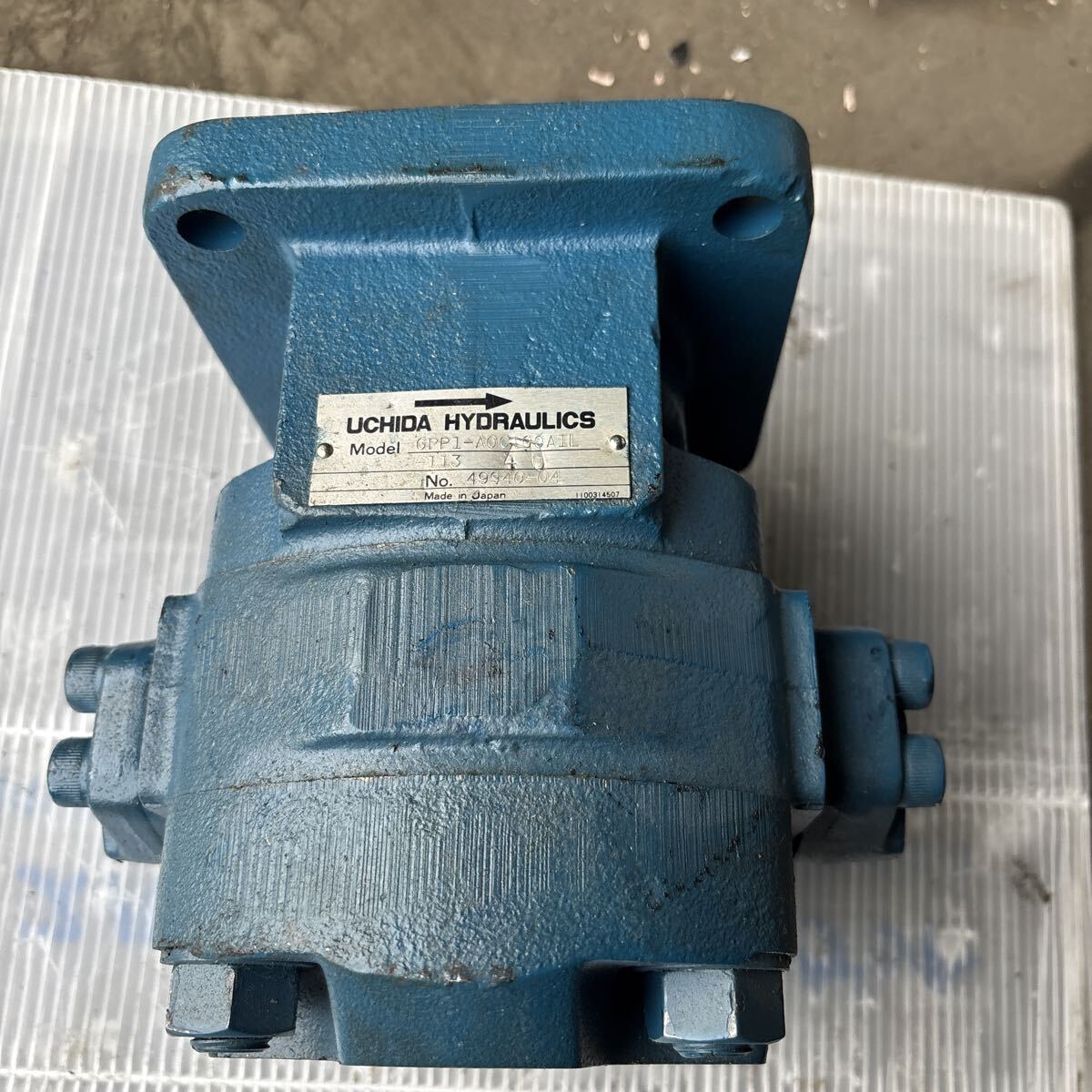ff1893 UCHIDA GPP1 油圧モーター ポンプ 美品拍卖