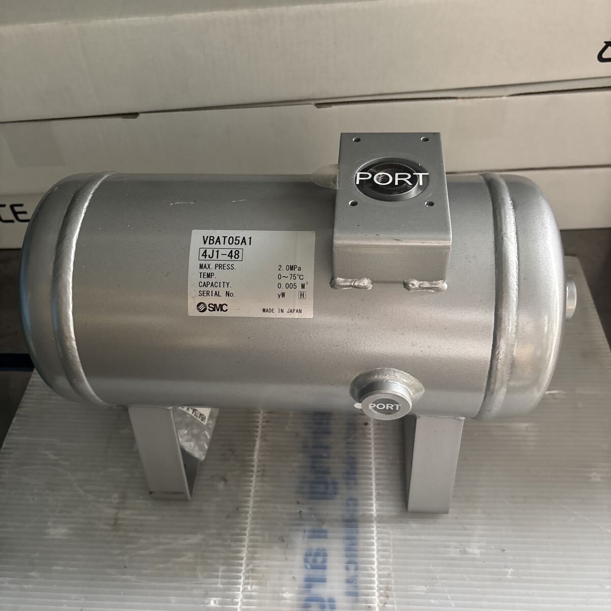 ff1895 SMC エアータンク 4J1-48 中古美品拍卖