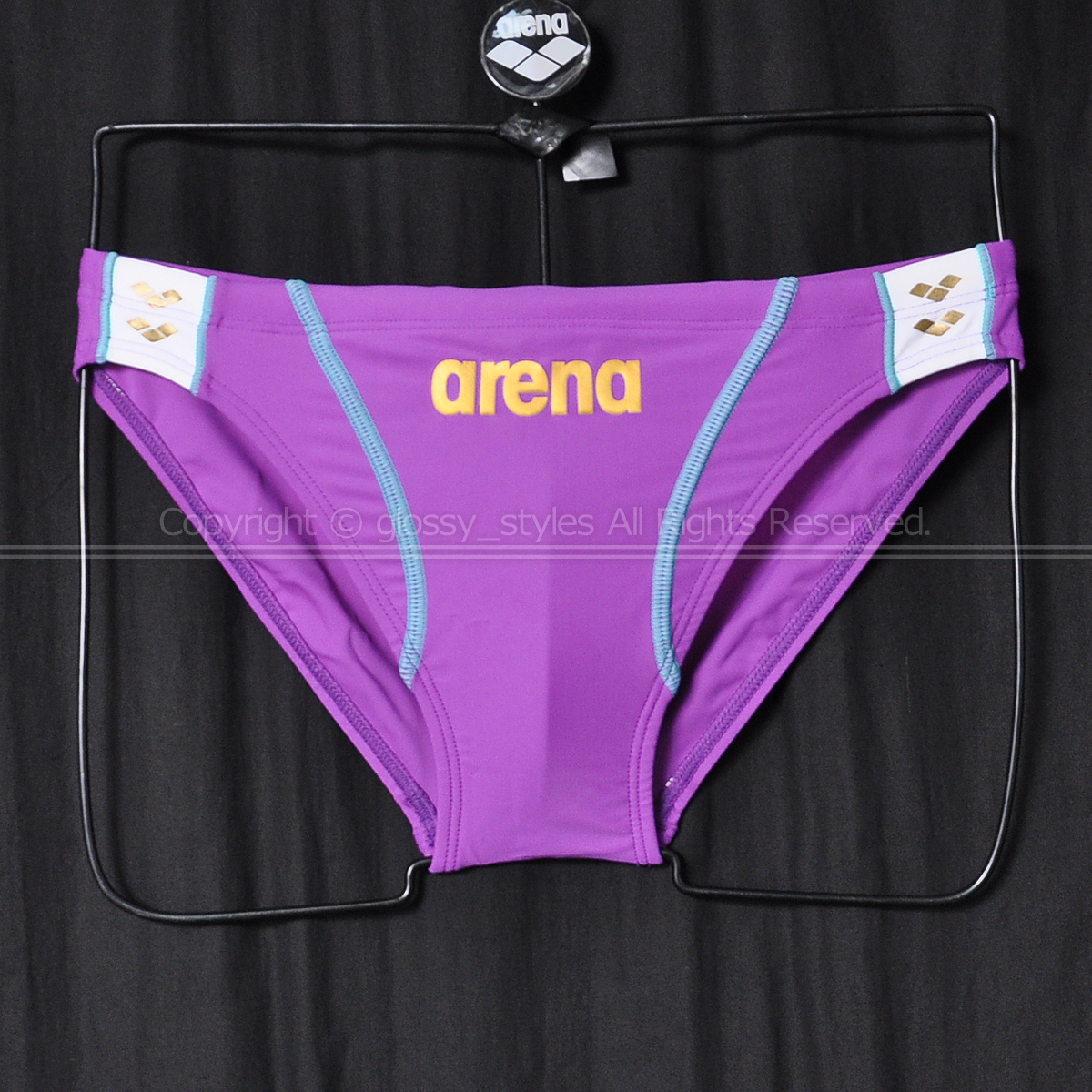 K1927-04■新品箱付 arena アリーナ 別注 nux-D 競パン メンズ競泳水着 ORIAN1101A PLMT L拍卖