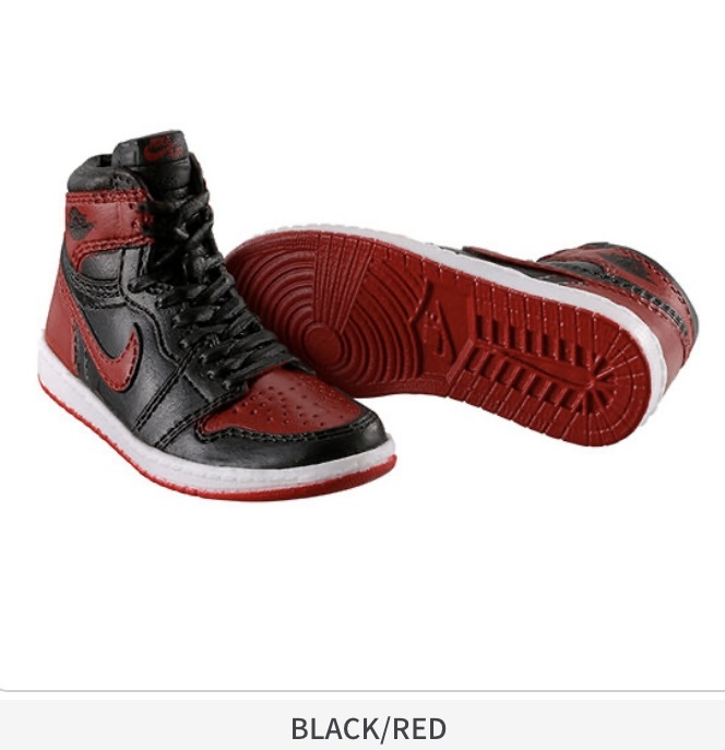 新品 NIKE Air Jordan 1 High 85 MINIATURE COLLECTION BLACK RED BRED ガチャ エア ジョーダン 1 ブレッド ガチャガチャ拍卖