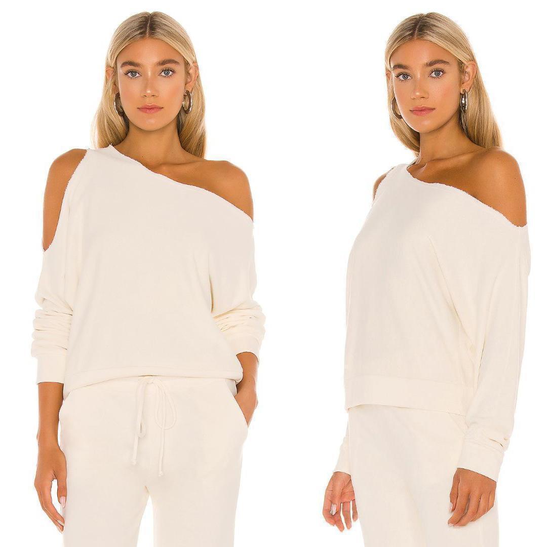 Lanston ランストン ワンショルダー プルオーバー カットソー ホワイト拍卖