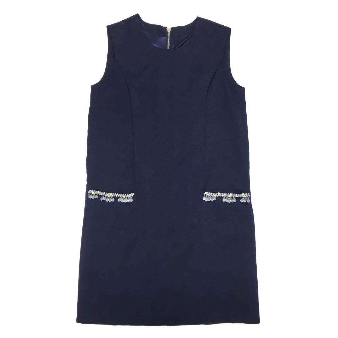 tocco closet トッコクローゼット ビジュー ノースリーブワンピース拍卖