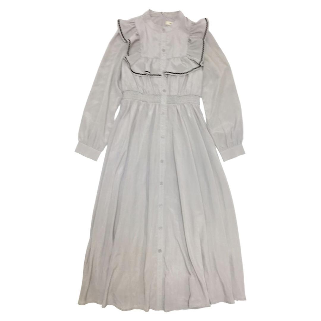 titty&Co. ティティーアンドコー フリル ロングワンピース グレー拍卖