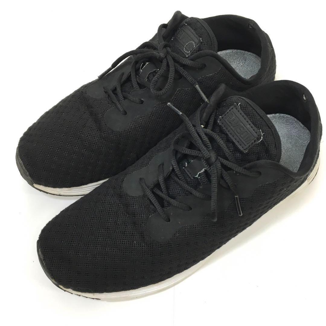 RANSOM ランソン メッシュ ローカットスニーカー ブラック拍卖