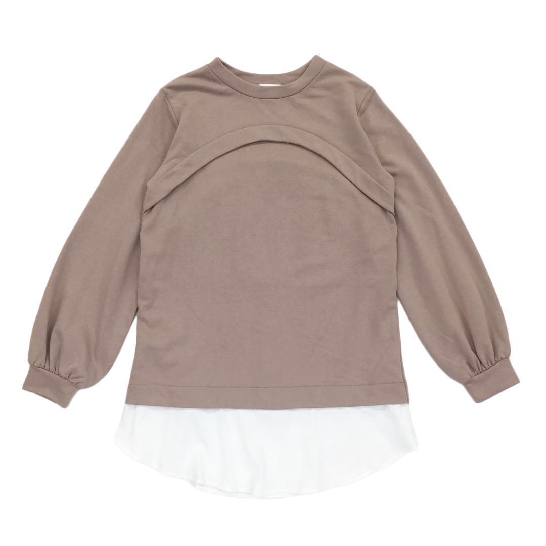 RESEXXY リゼクシー デザイン切替チュニック ピンク拍卖