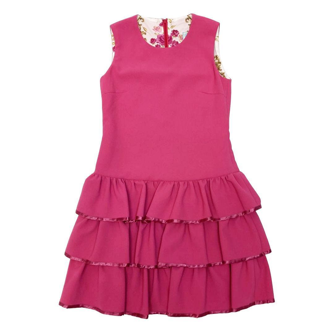 JESUS DIAMANTE ジーザズディアマンテ バロックローズフリルワンピース拍卖