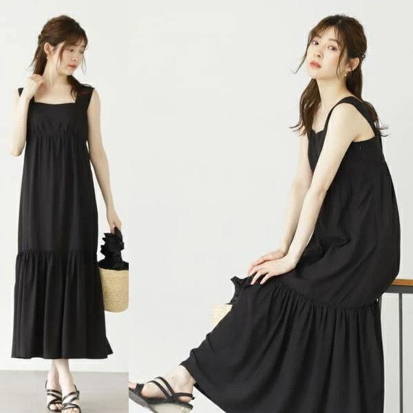 EDIT COLOGNE エディットコロン ティアードマキシワンピース PROPORTION BODY DRESSING プロポーション ボディドレッシング拍卖