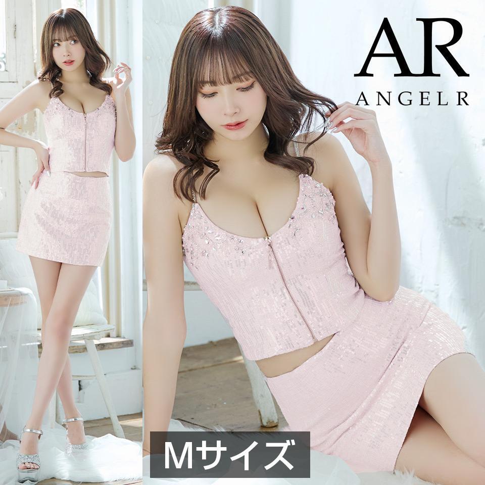 AngelR エンジェルアール スパンコール セットアップミニドレス Mサイズ拍卖