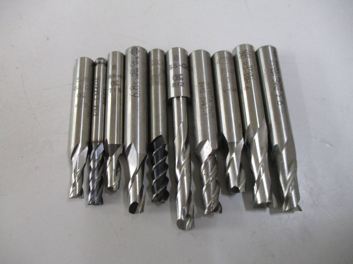 エンドミル 刃径Φ9.3・Φ9・Φ8・Φ7.5・Φ7・Φ6.8・Φ6・Φ5.5ミリ拍卖