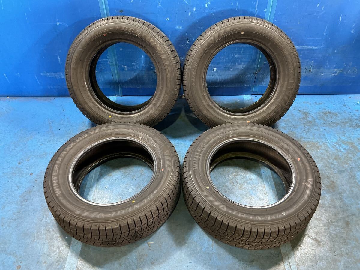 ダンロップ WINTER MAXX 03 195/65R15-91Q 4本 2023年製造 プラットから4㎜ 1114-4拍卖