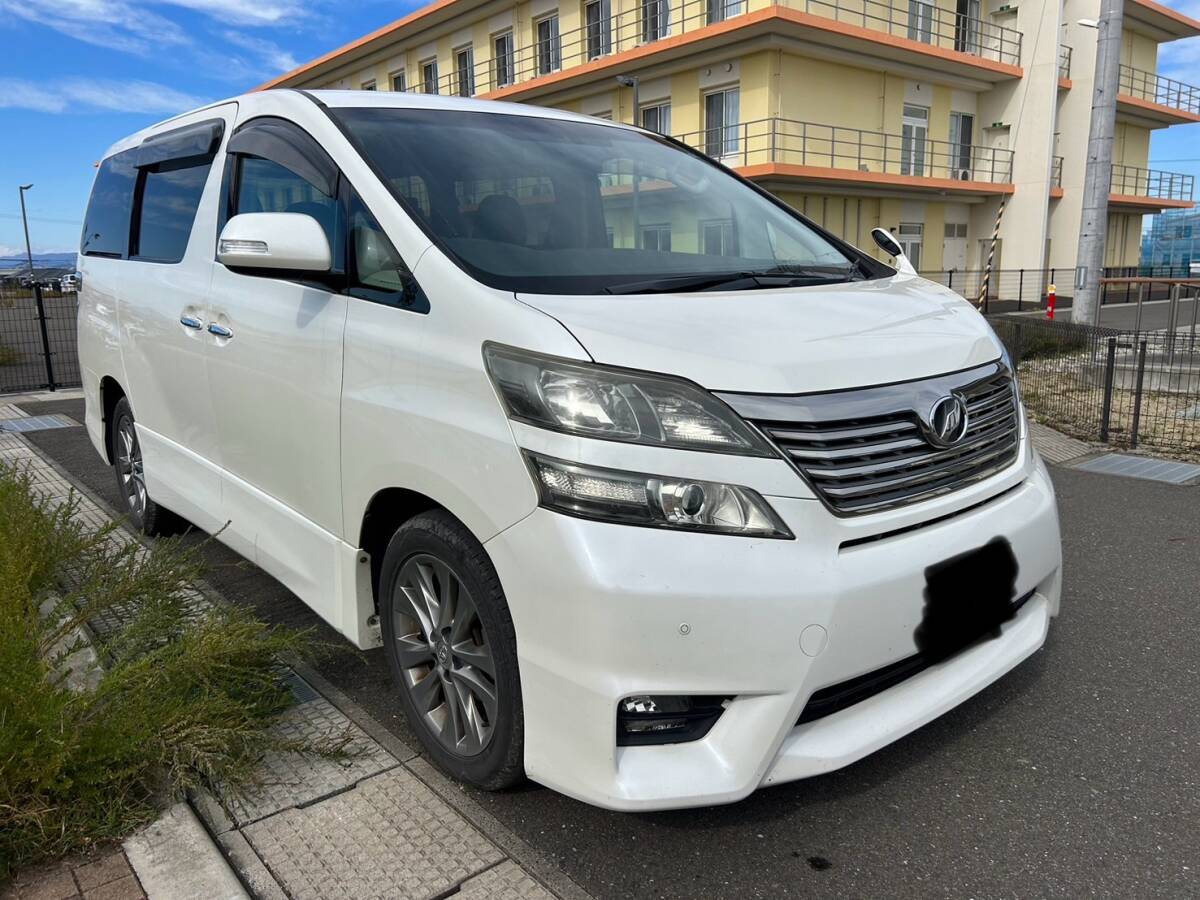 人気のヴェルファイア2.4ZプラチナセレクションII4WD★車検あり即乗りスマートキー両側パワスラ★格安ミニバンまだまだ人気な20系売ります拍卖