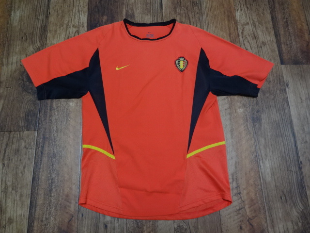 ベルギー代表 正規品 ユニフォーム シャツ 2002 ワールドカップ ホーム Mサイズ拍卖